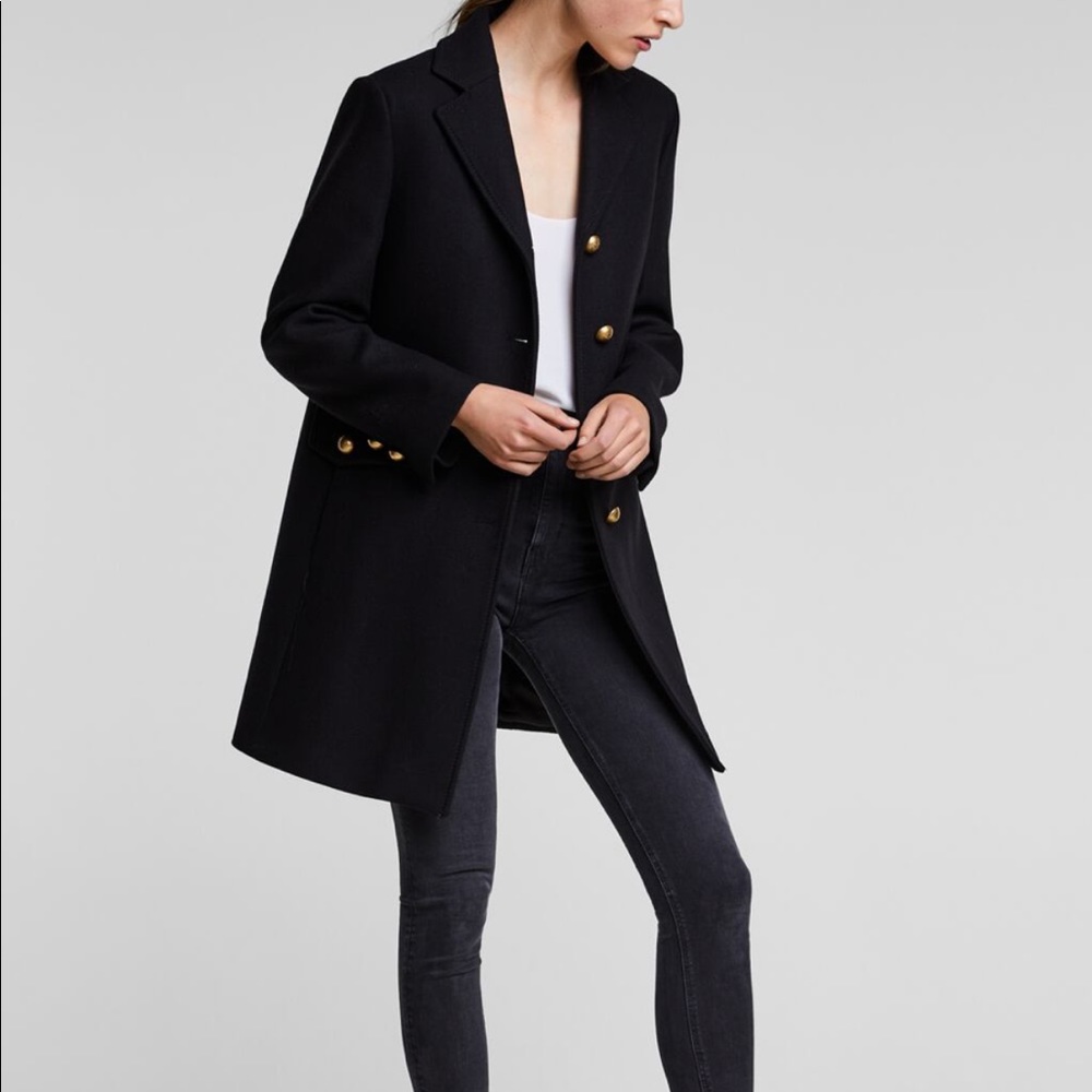 Buttoned Coat